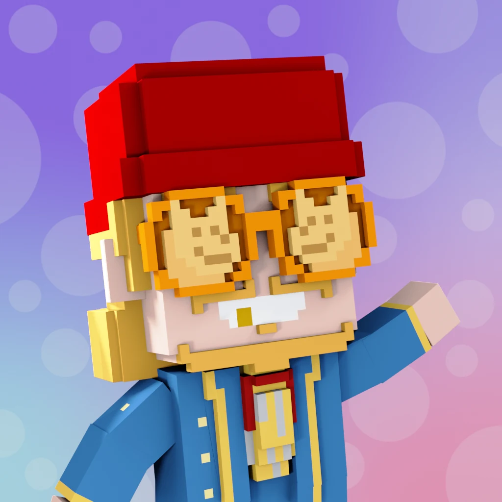 Pirate #6495 voxel render