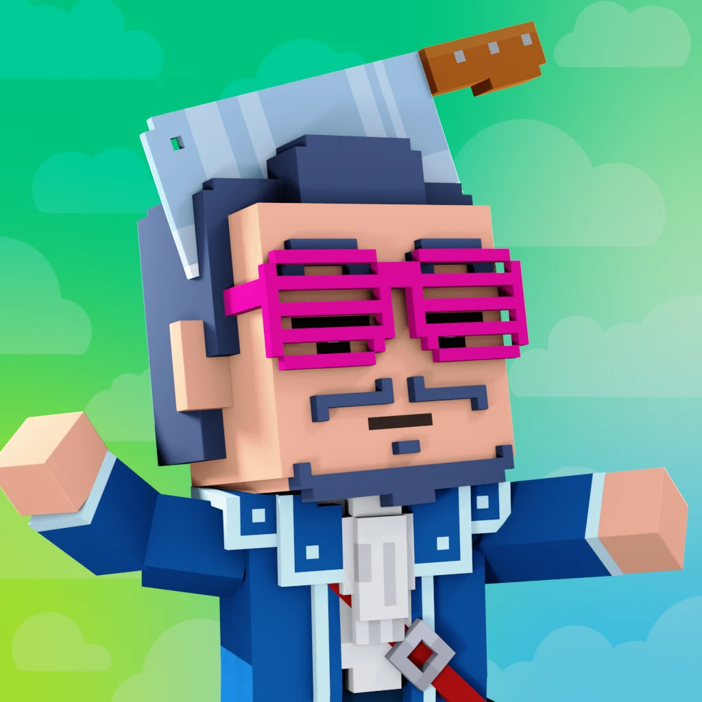 Pirate #6504 voxel render