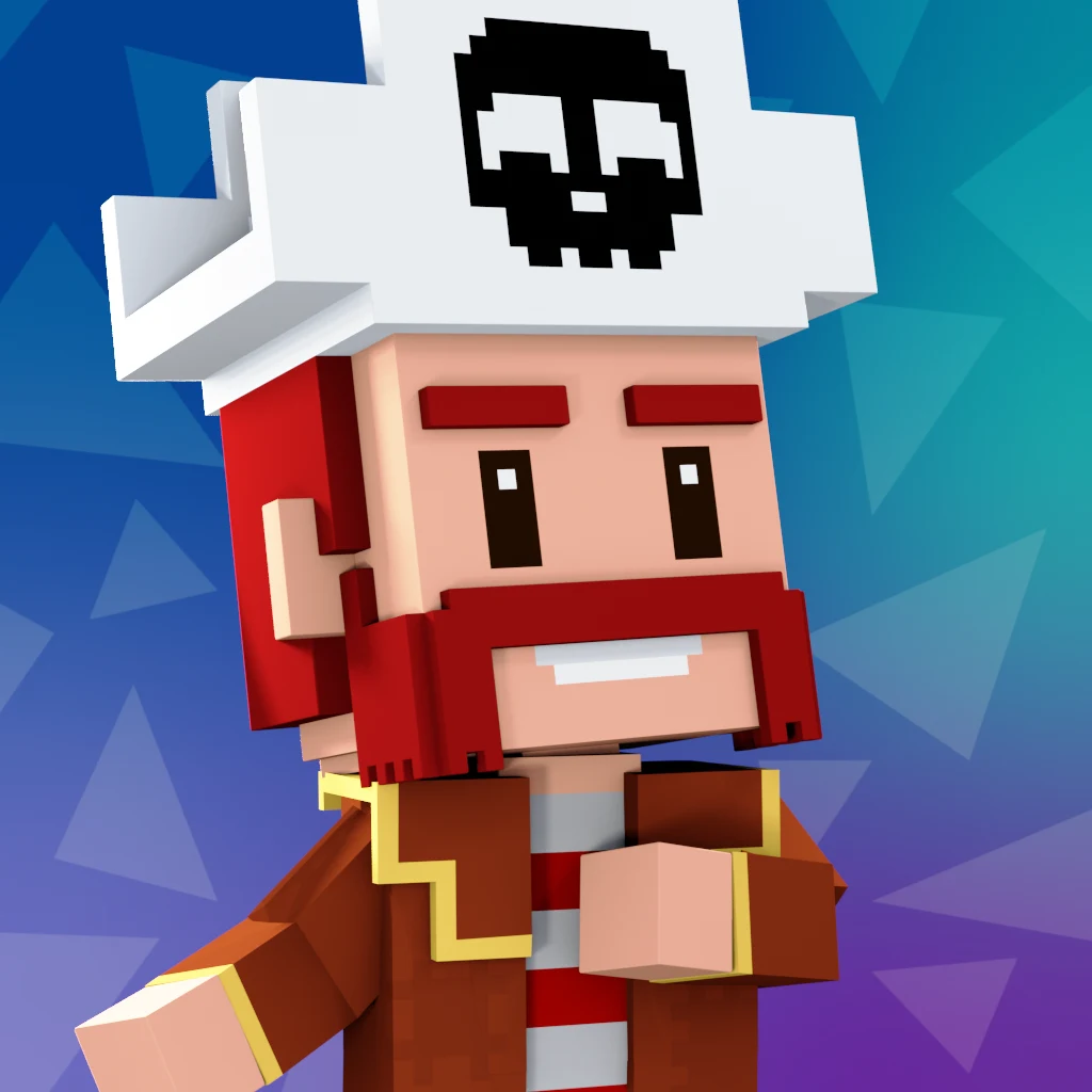 Pirate #6507 voxel render