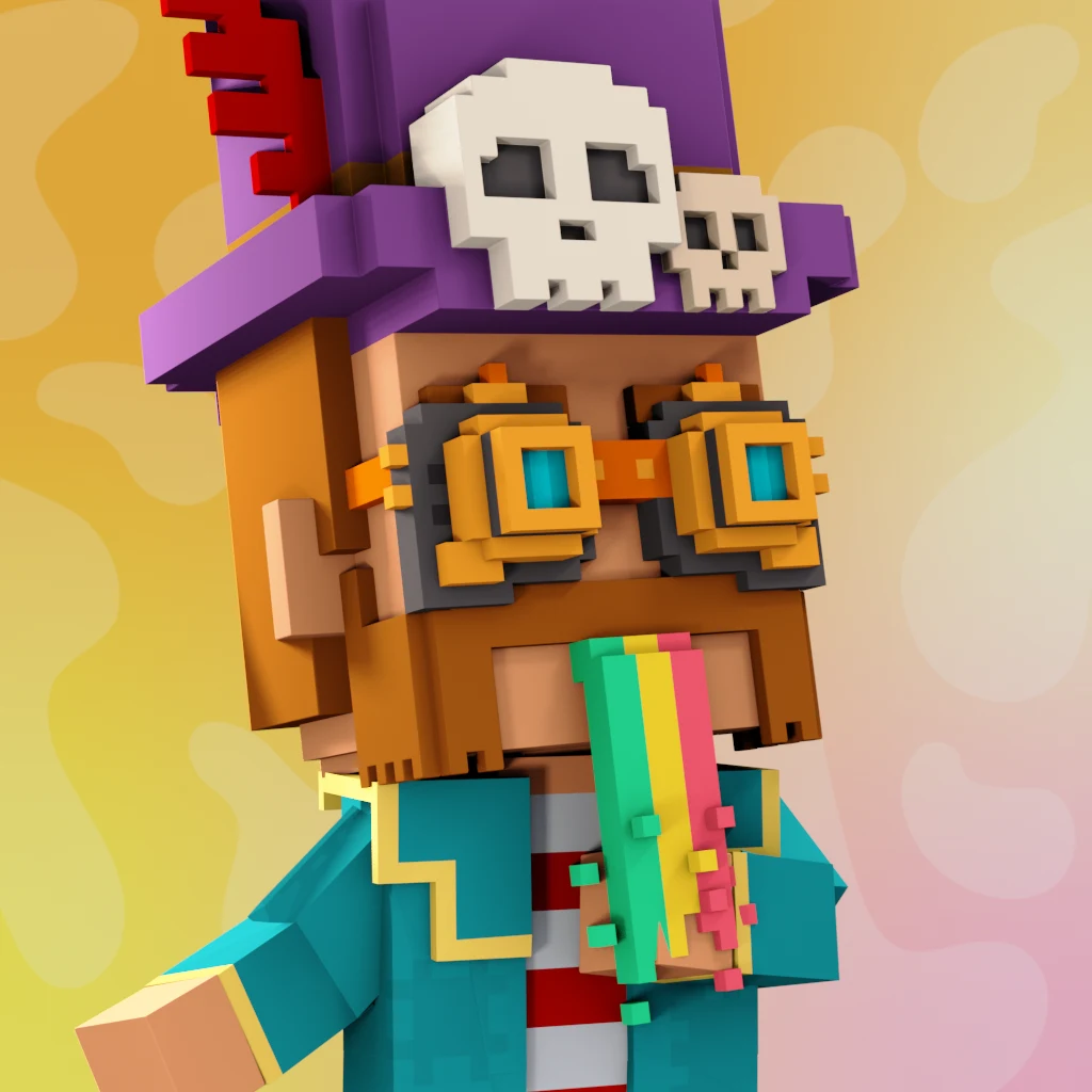 Pirate #6514 voxel render