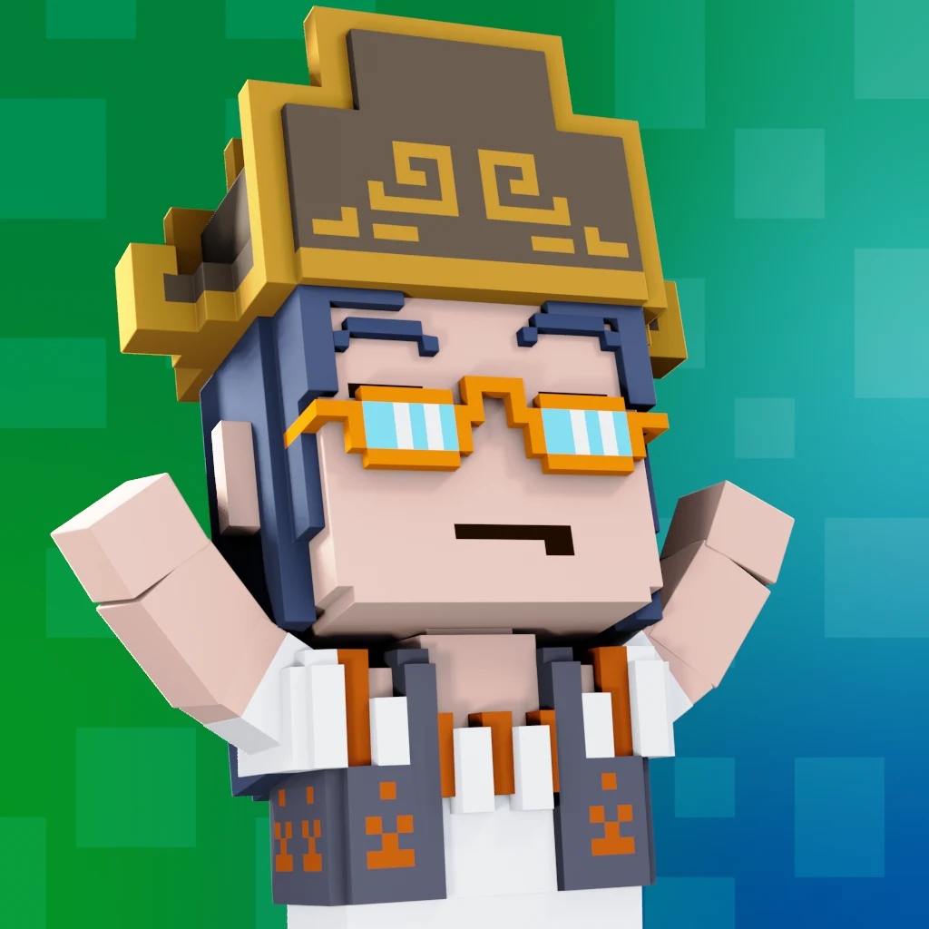 Pirate #6515 voxel render