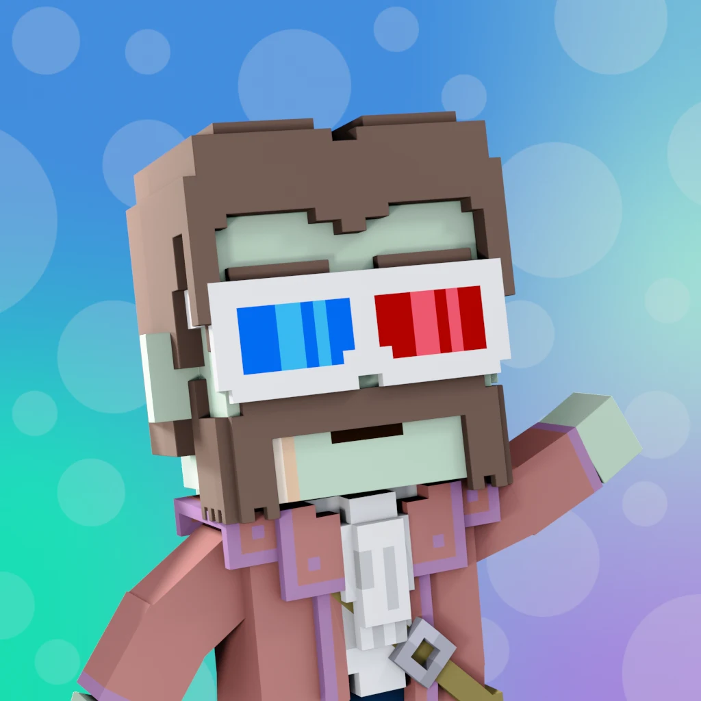 Pirate #6516 voxel render