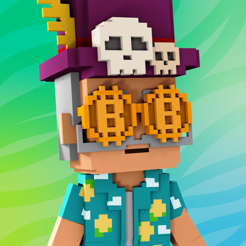 Pirate #6517 voxel render