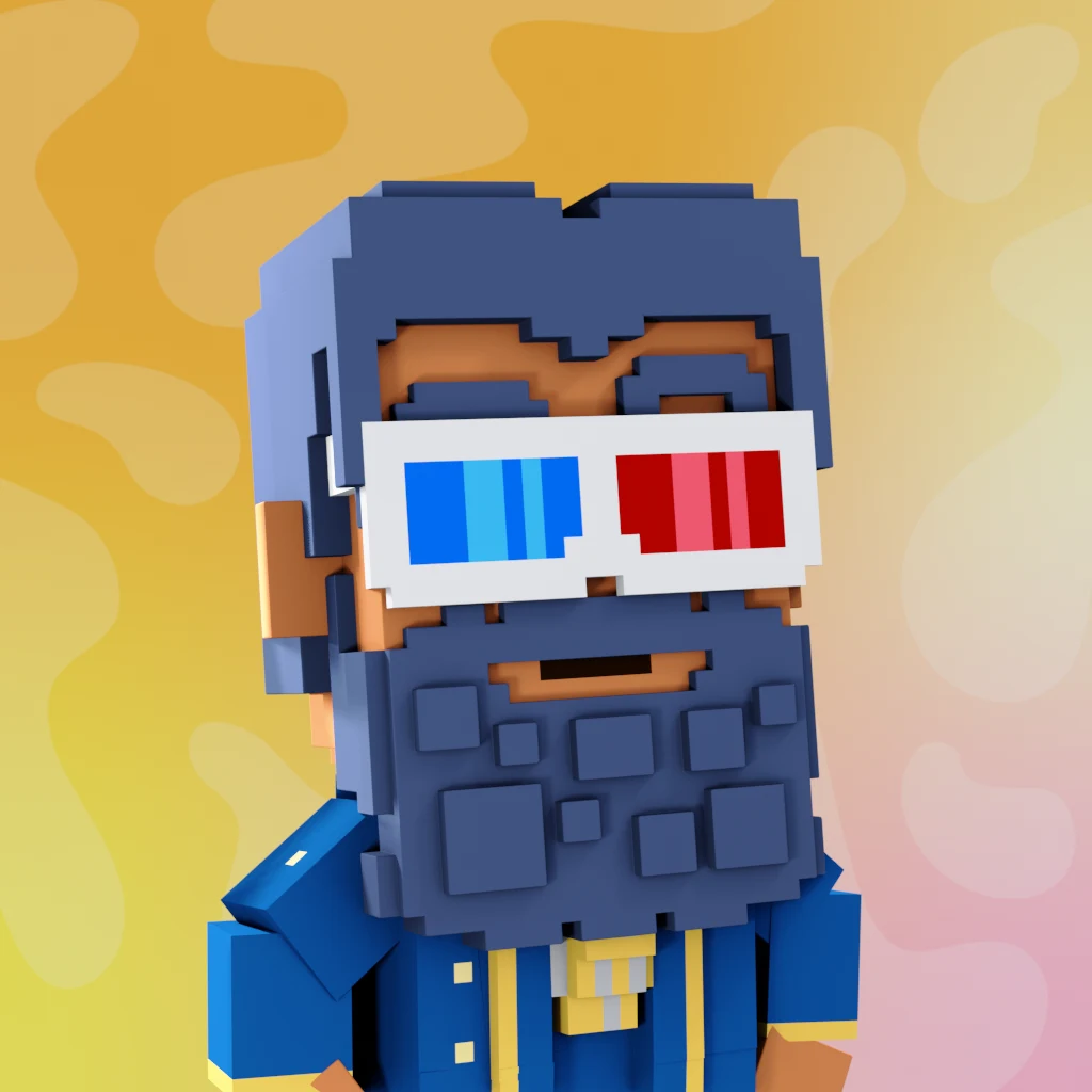 Pirate #6521 voxel render