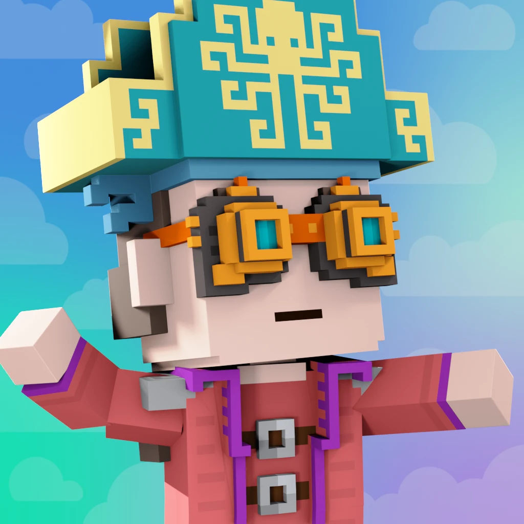 Pirate #6523 voxel render
