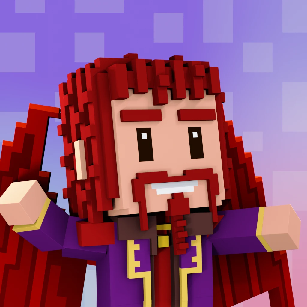 Pirate #6526 voxel render