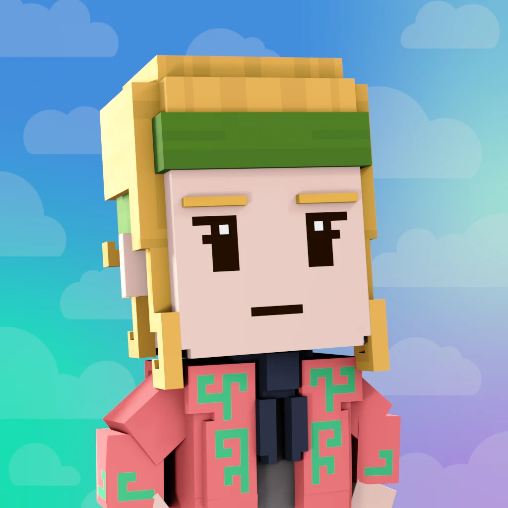 Pirate #6531 voxel render