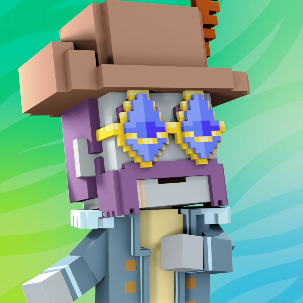 Pirate #6532 voxel render