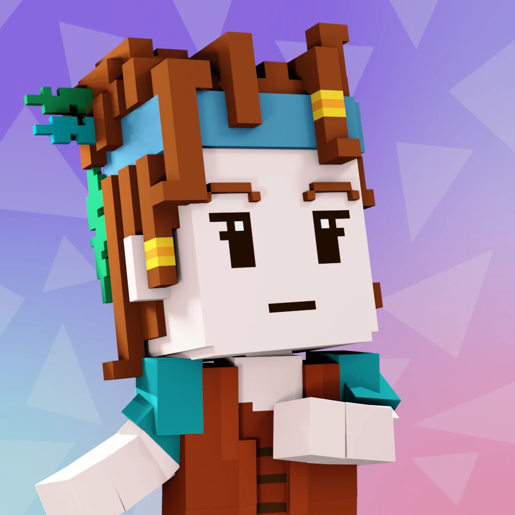 Pirate #6534 voxel render