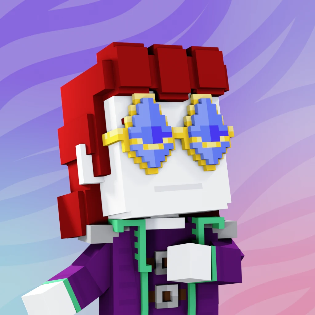 Pirate #6535 voxel render