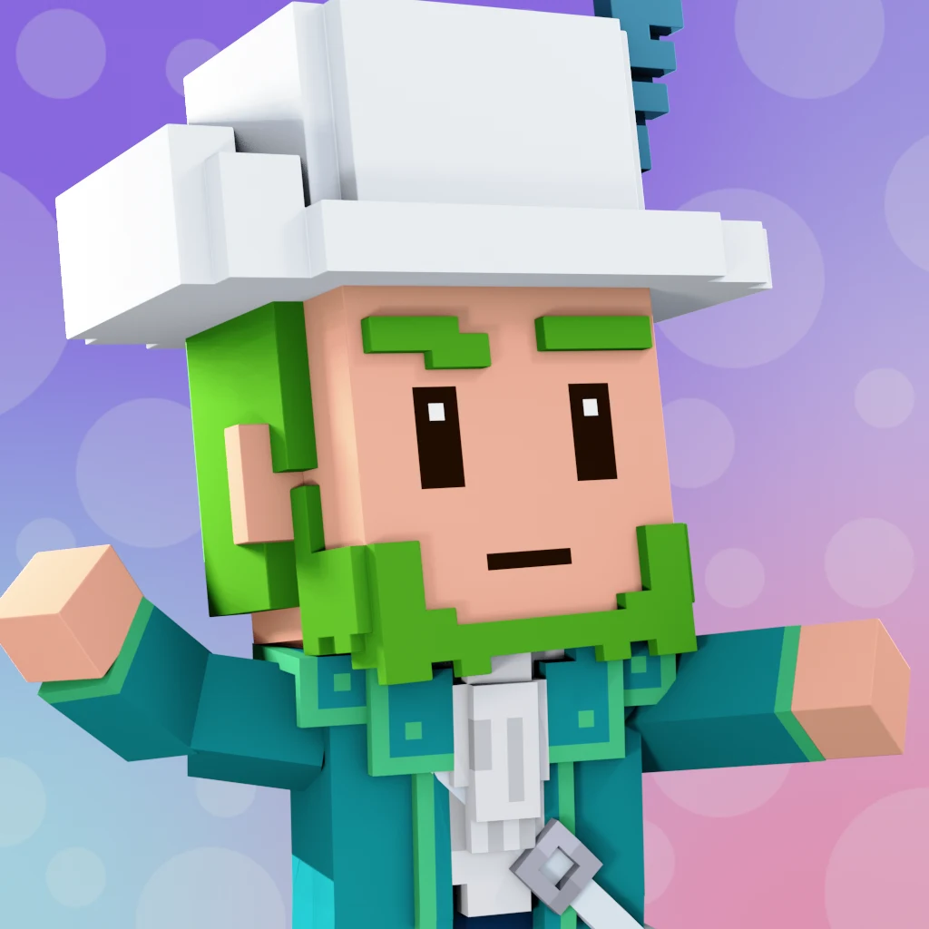 Pirate #6550 voxel render