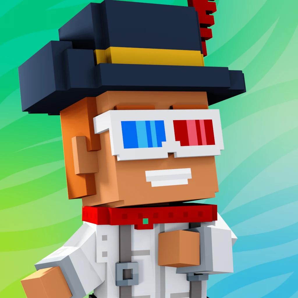 Pirate #6551 voxel render