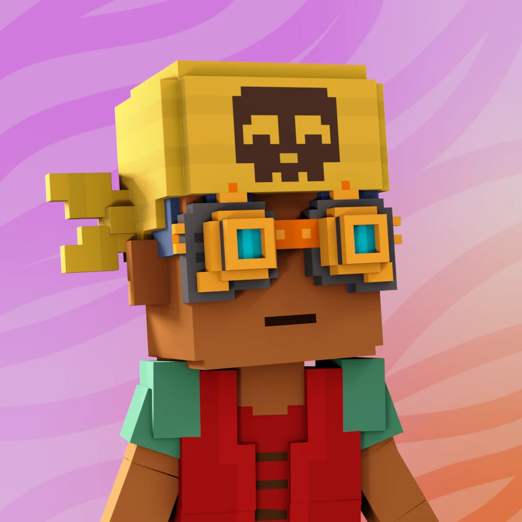 Pirate #6558 voxel render