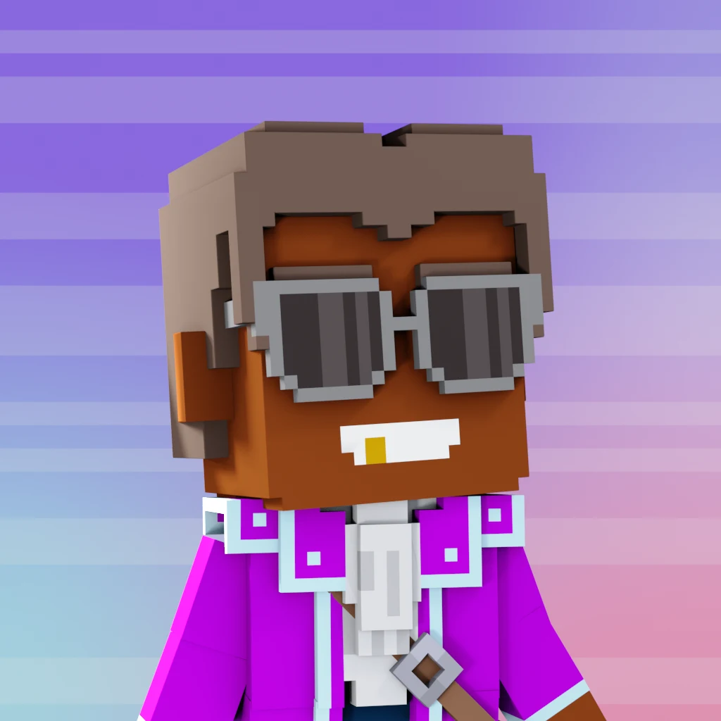 Pirate #6564 voxel render