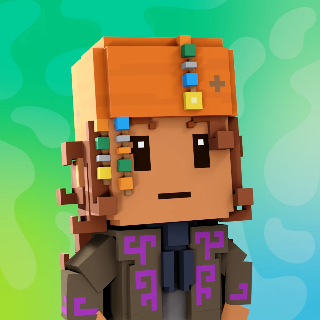 Pirate #6567 voxel render