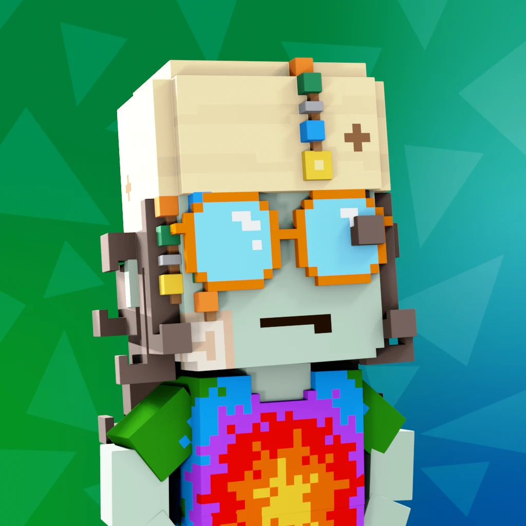 Pirate #6575 voxel render