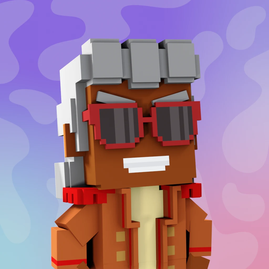Pirate #6576 voxel render