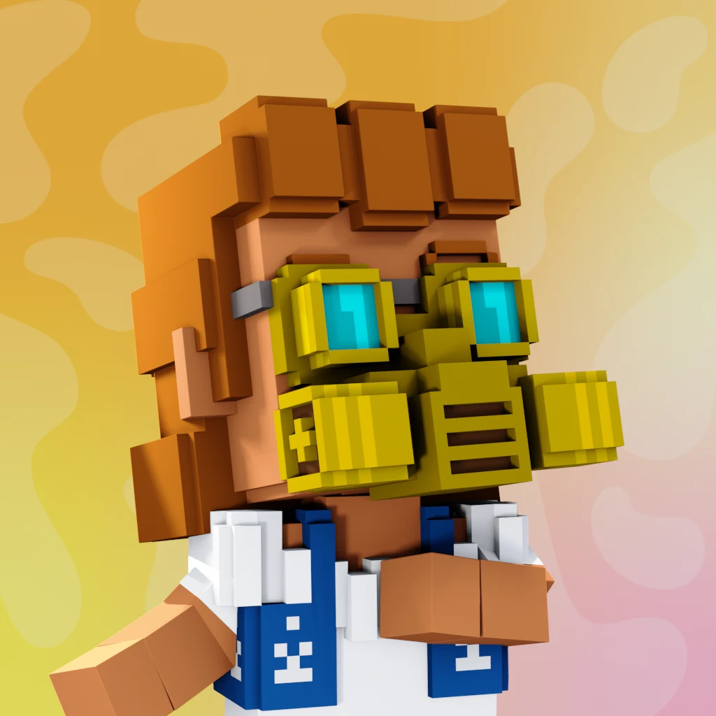 Pirate #6584 voxel render