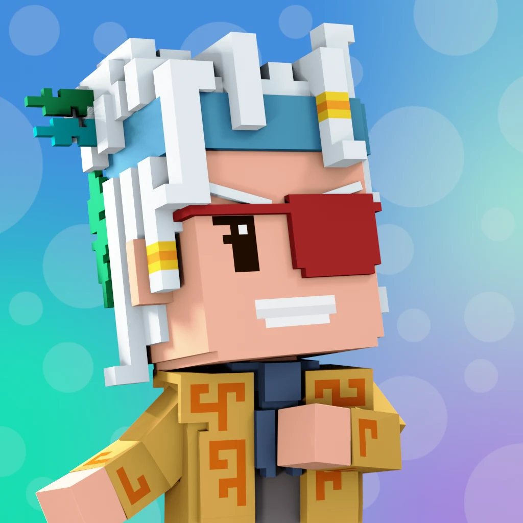 Pirate #6590 voxel render