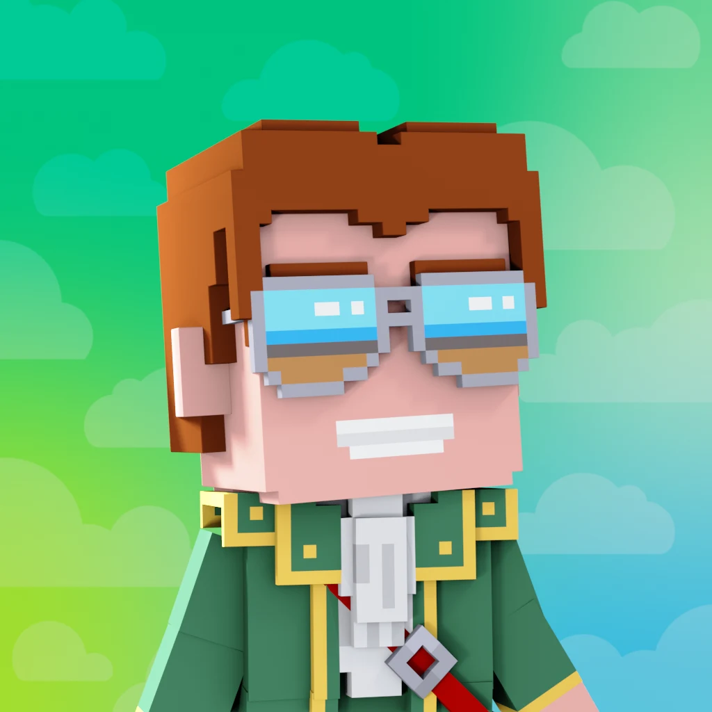 Pirate #6592 voxel render