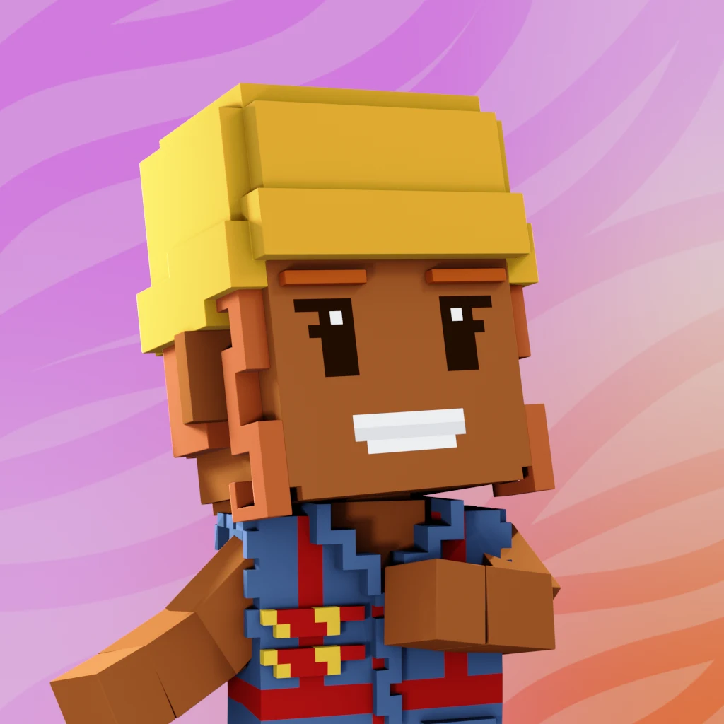 Pirate #6593 voxel render