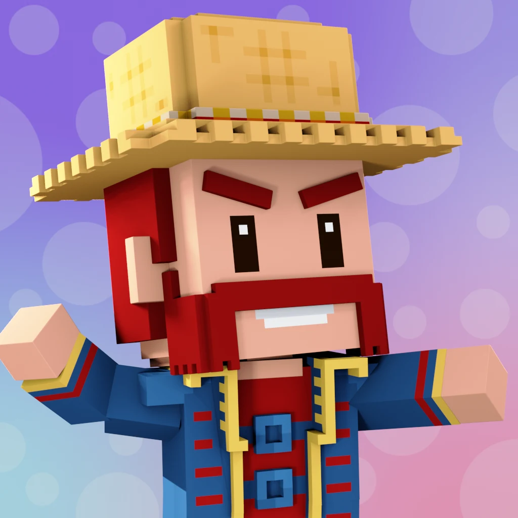 Pirate #6594 voxel render