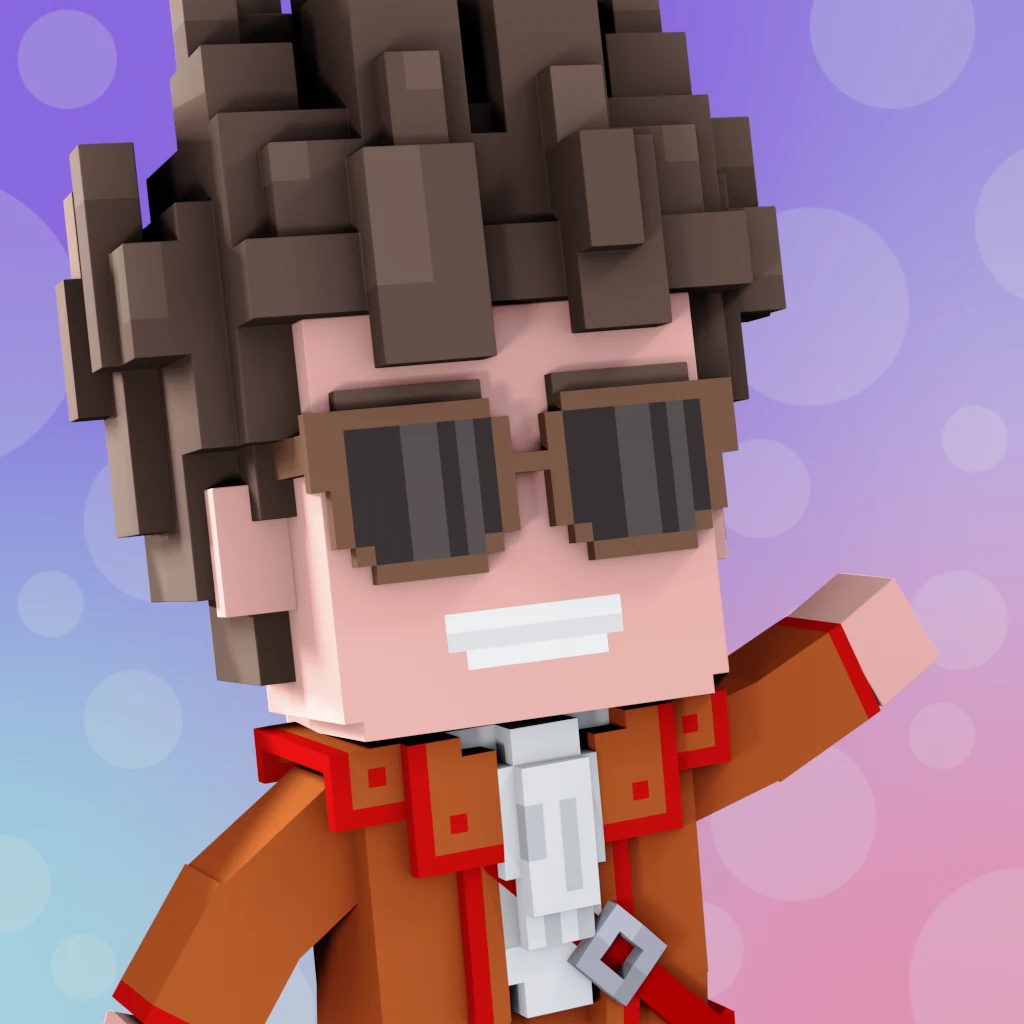Pirate #6596 voxel render