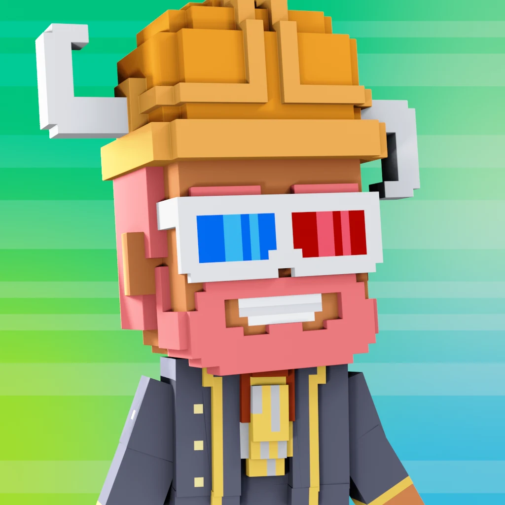 Pirate #6604 voxel render