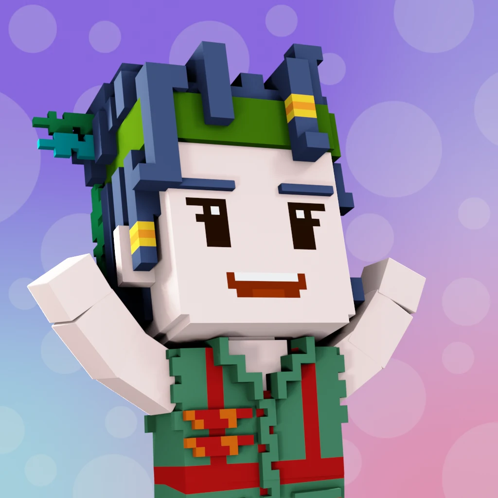 Pirate #6606 voxel render