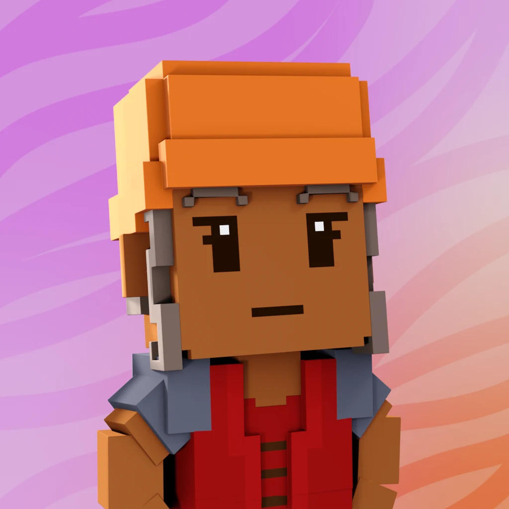 Pirate #6626 voxel render