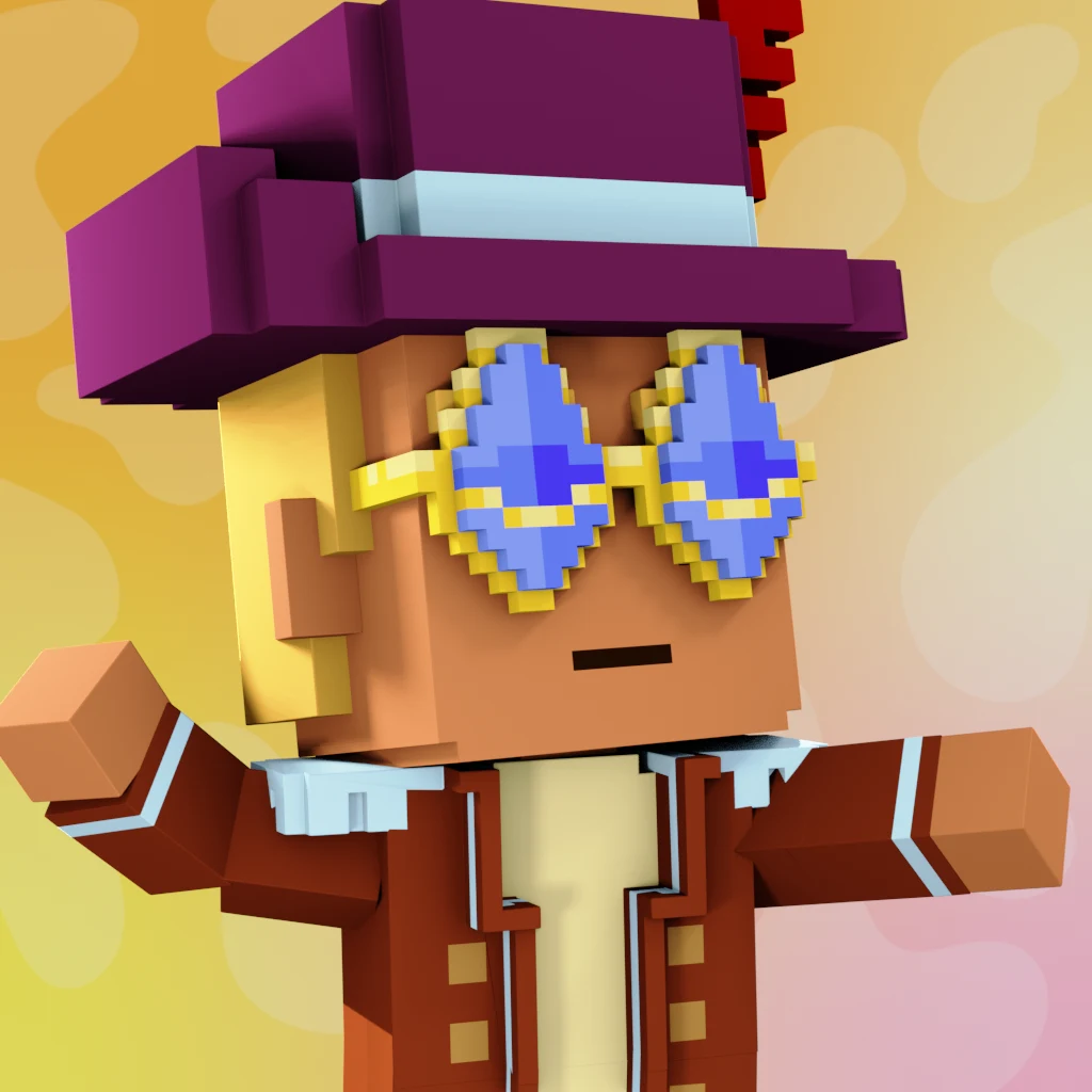 Pirate #6632 voxel render
