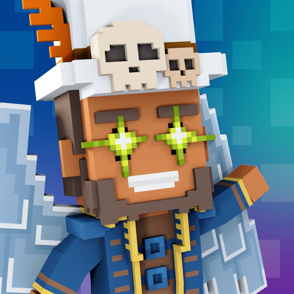 Pirate #6640 voxel render