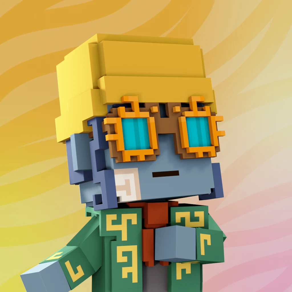 Pirate #6643 voxel render