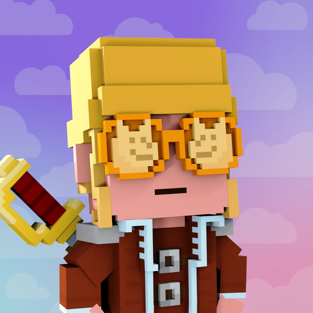 Pirate #6647 voxel render