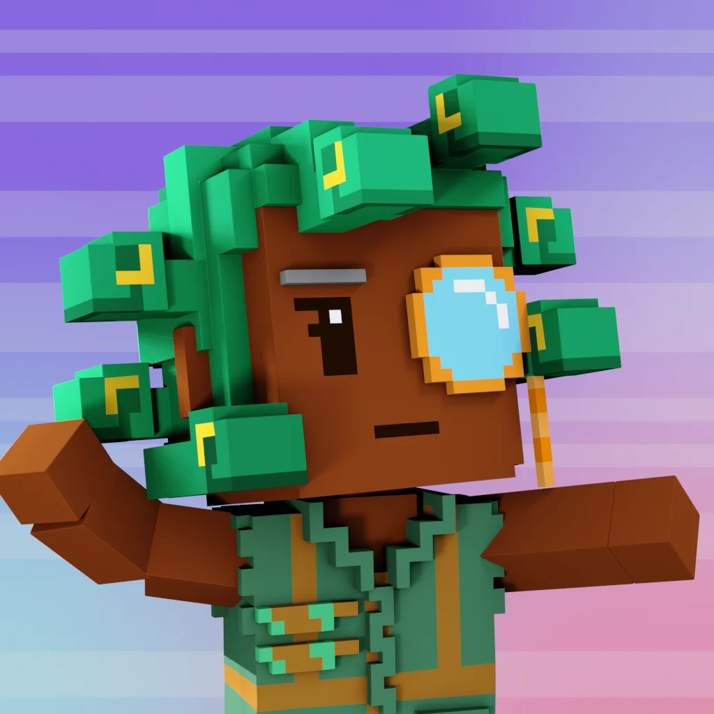 Pirate #6648 voxel render