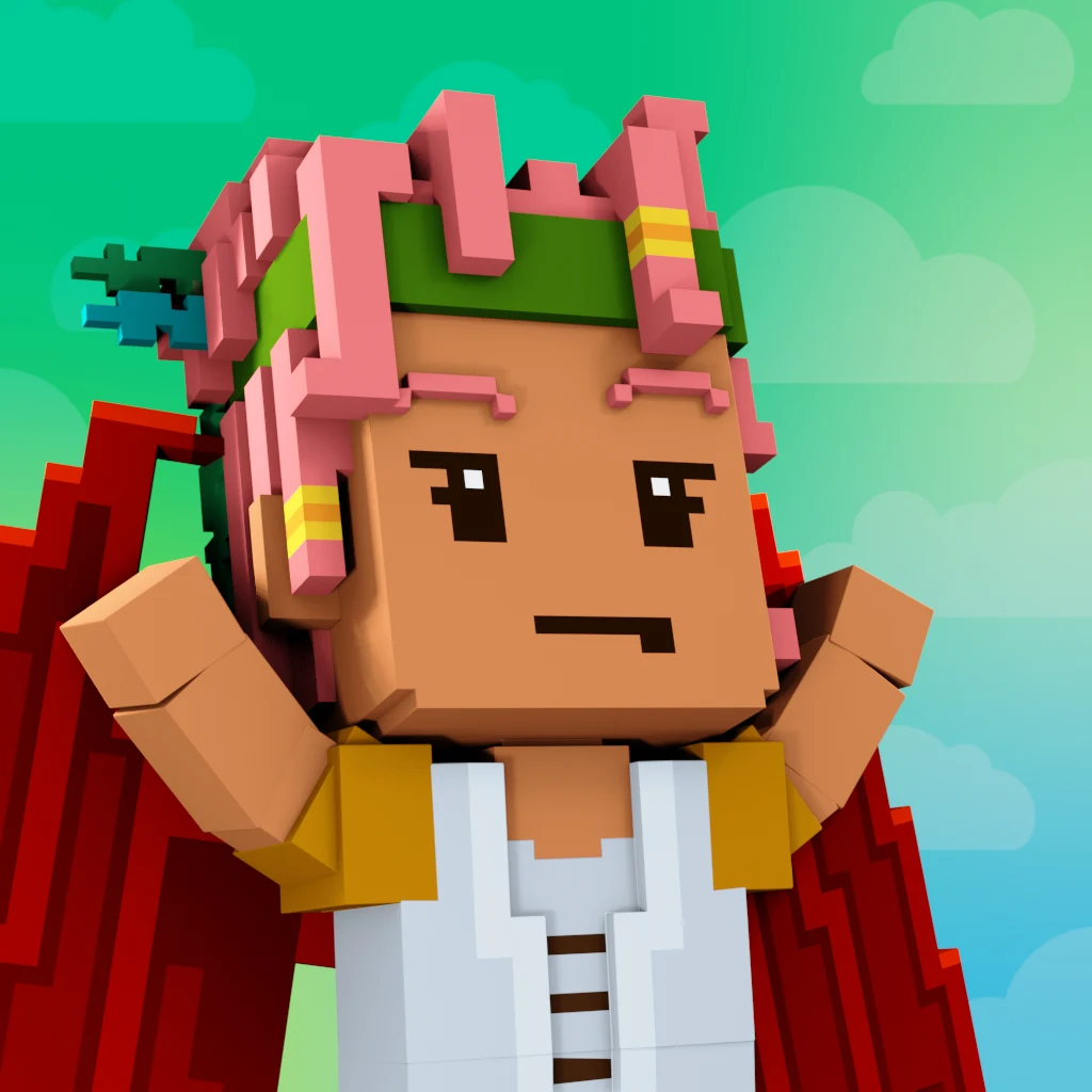Pirate #6653 voxel render