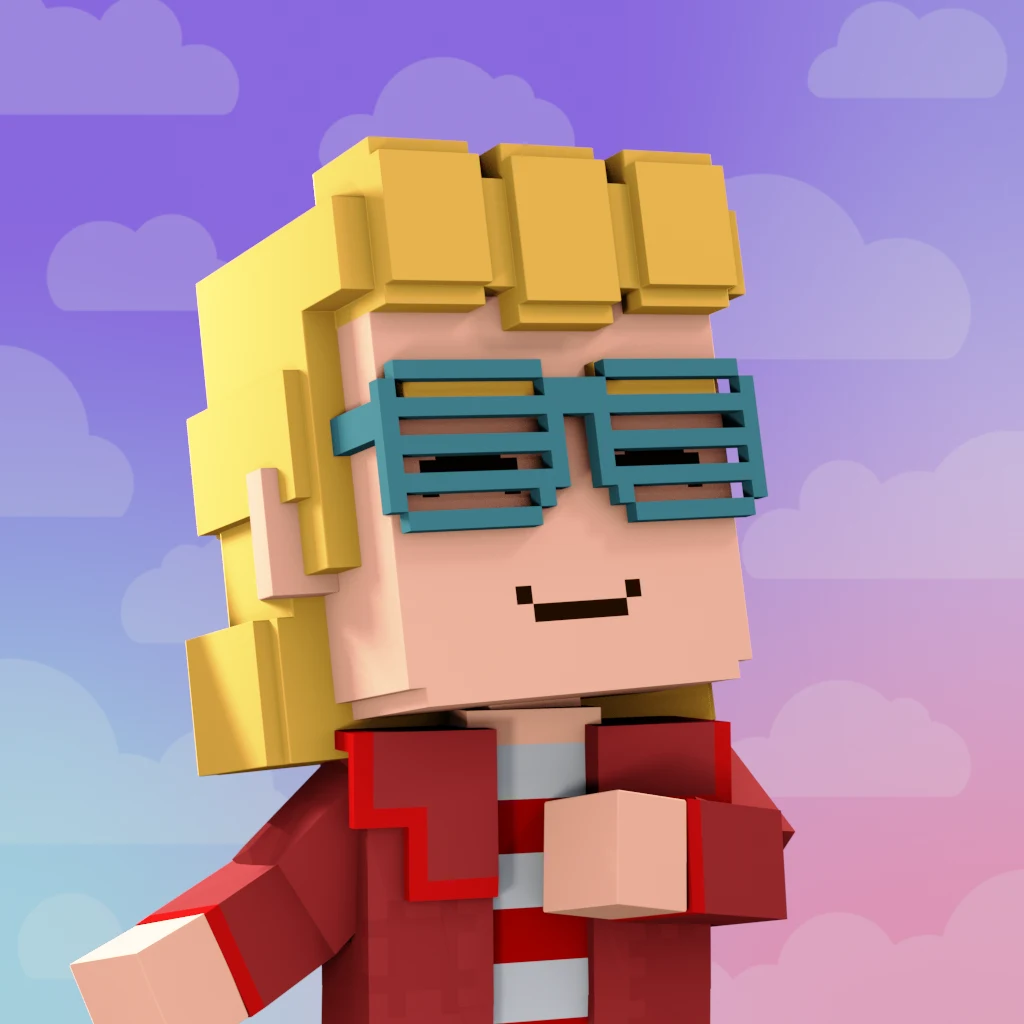 Pirate #6654 voxel render