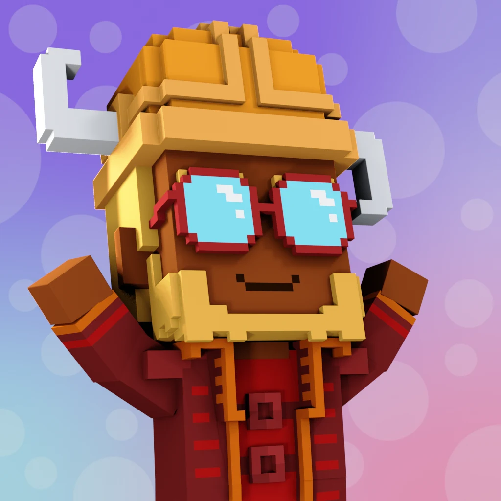 Pirate #6655 voxel render