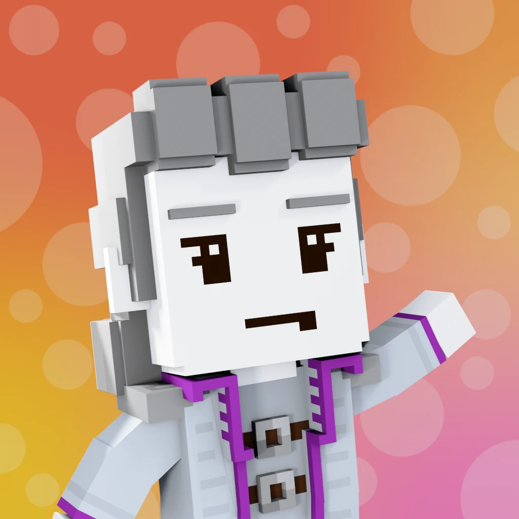 Pirate #6658 voxel render