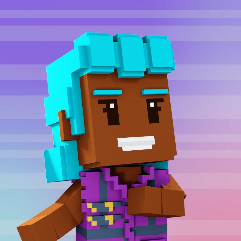 Pirate #6664 voxel render