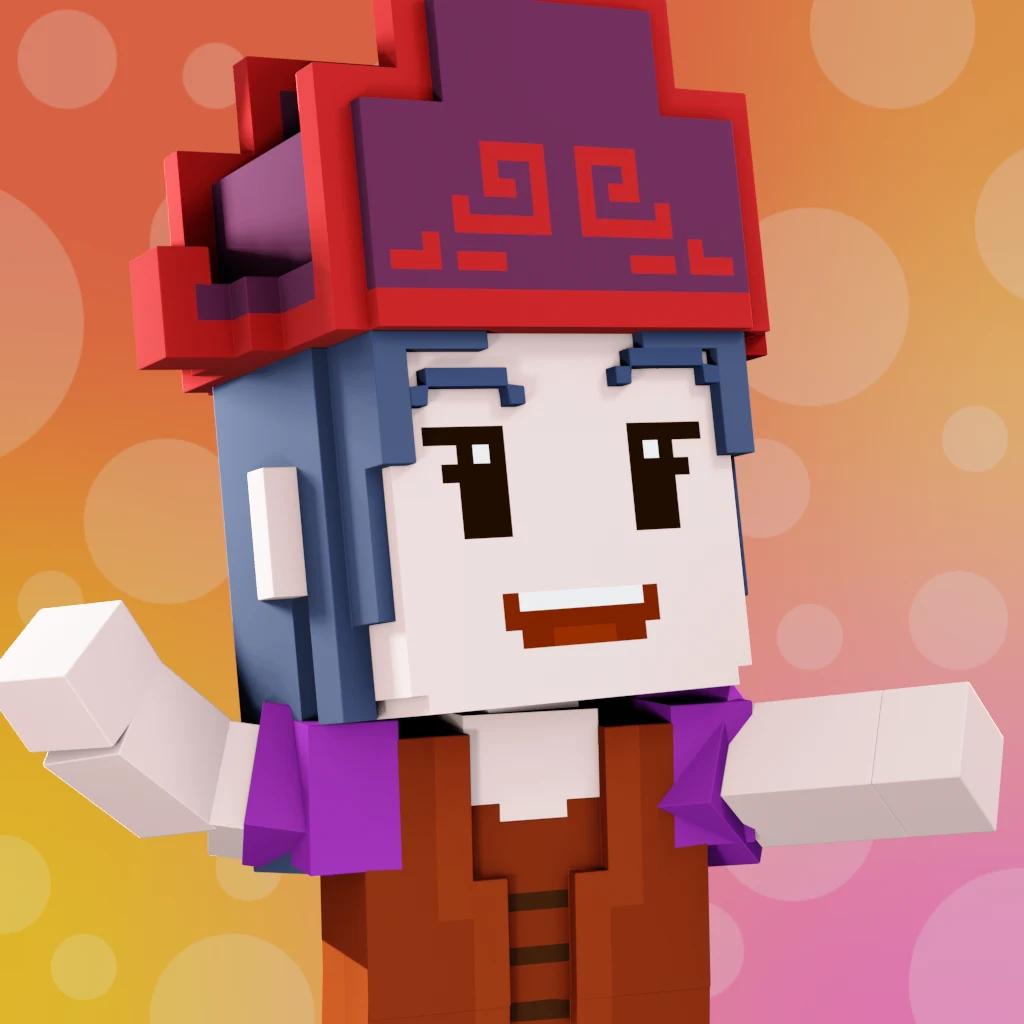 Pirate #6672 voxel render
