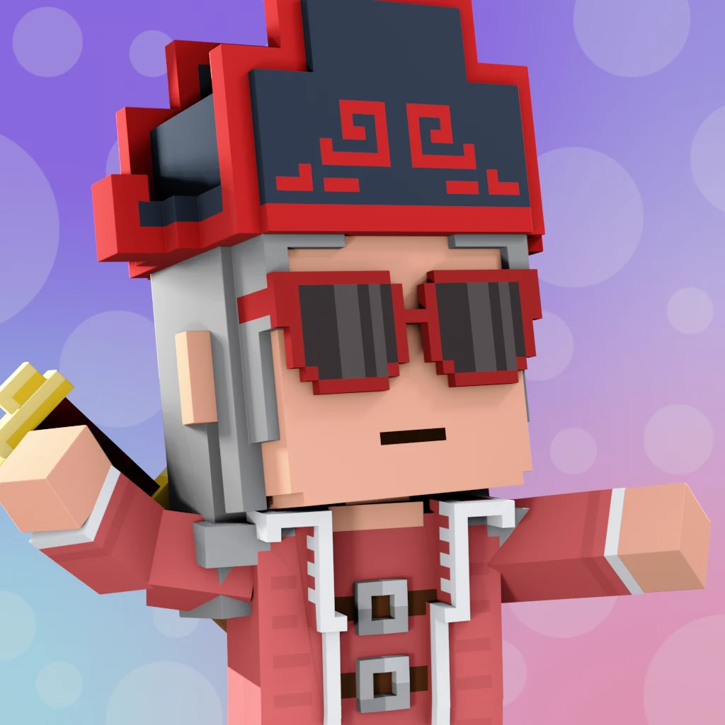 Pirate #6673 voxel render