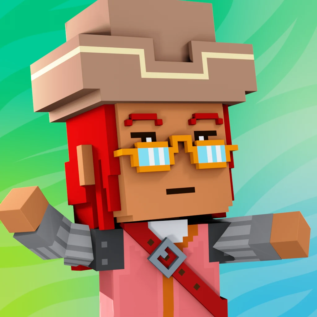 Pirate #6679 voxel render