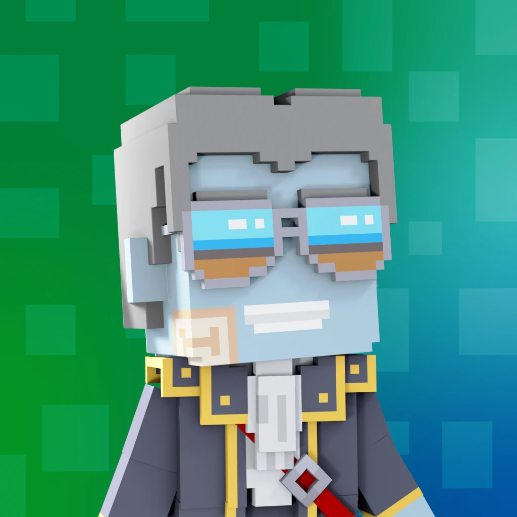 Pirate #6684 voxel render