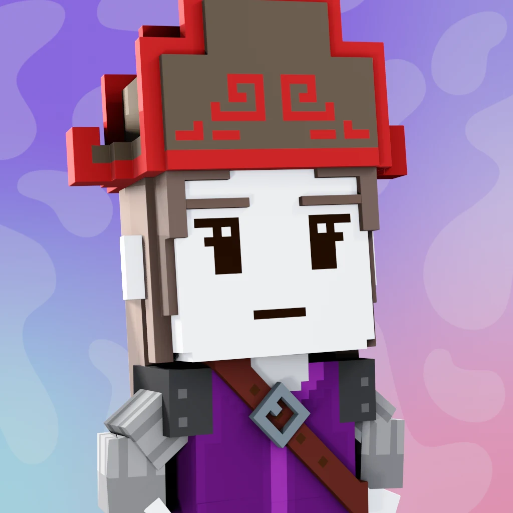 Pirate #6687 voxel render