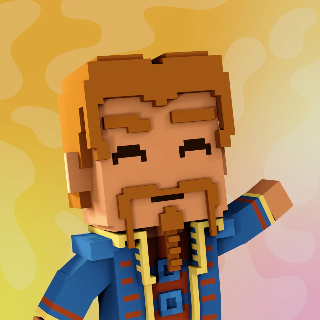 Pirate #6690 voxel render