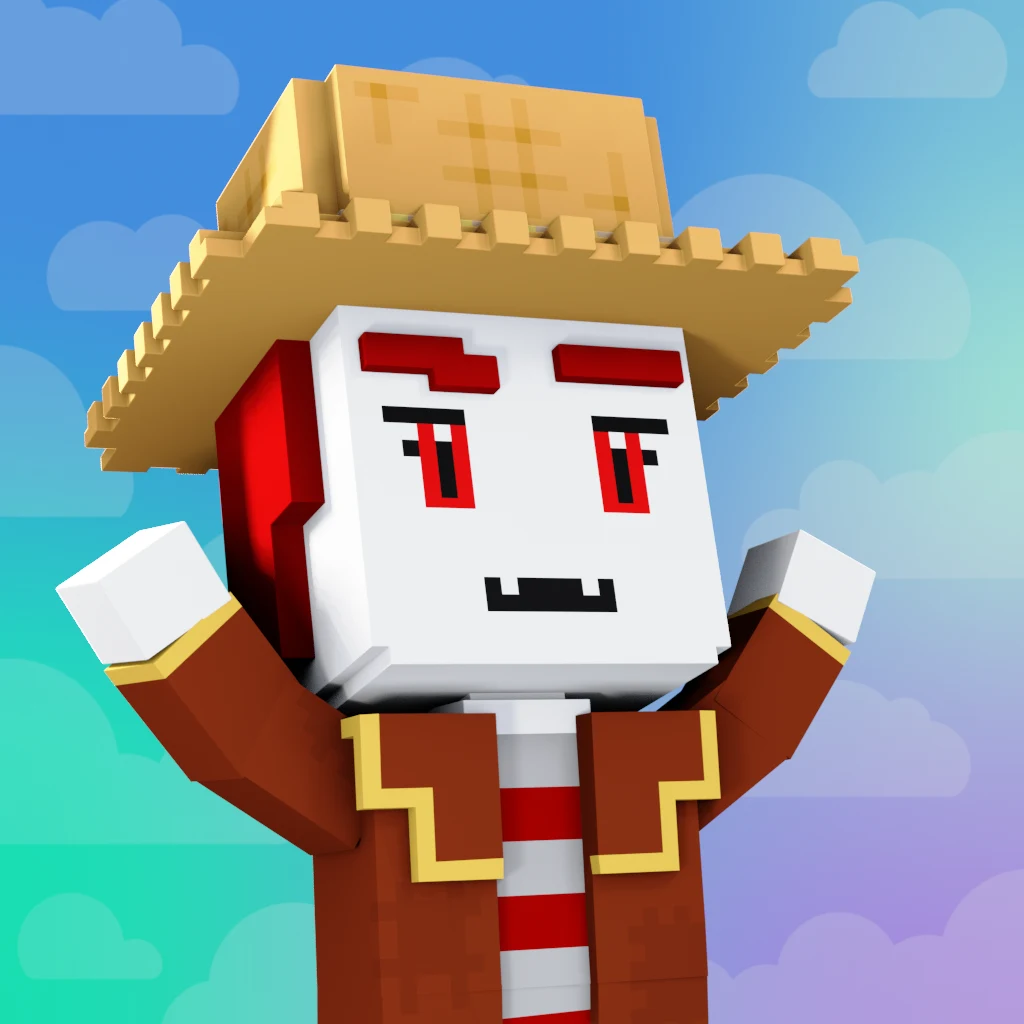Pirate #6691 voxel render