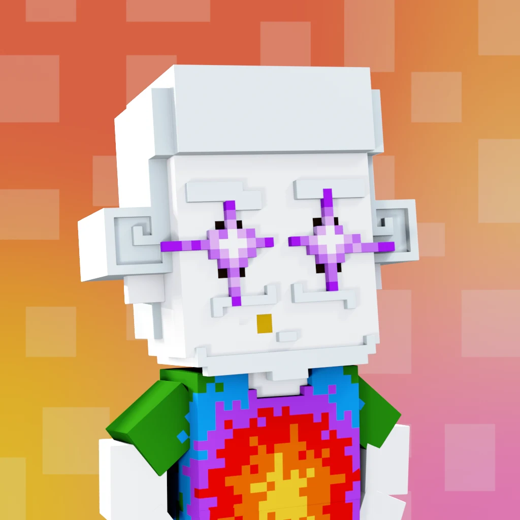 Pirate #6698 voxel render