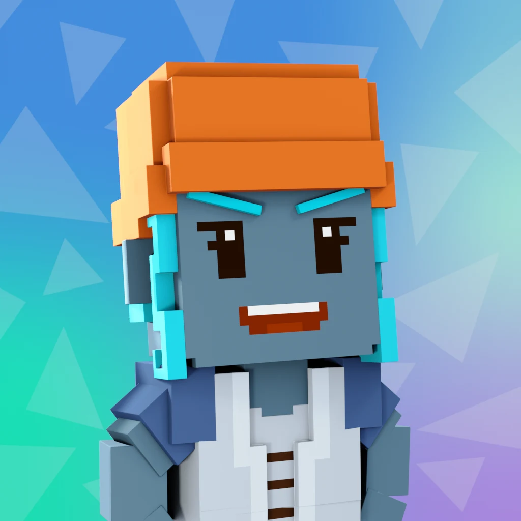 Pirate #67 voxel render