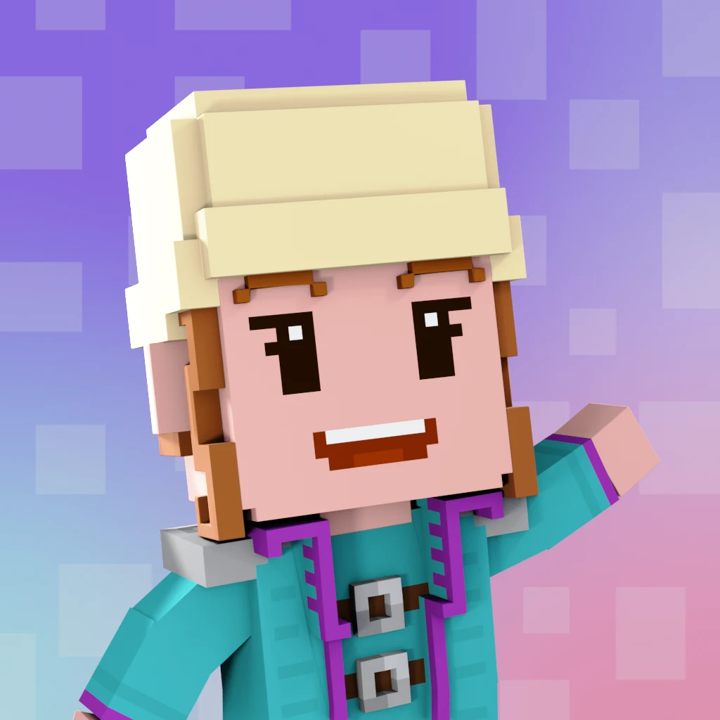 Pirate #6702 voxel render